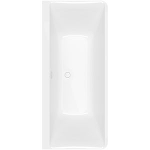 Back-to-wall bad 800x1800mm White Alpine Subway 3.0 UBQ180SBW9CS00V-01