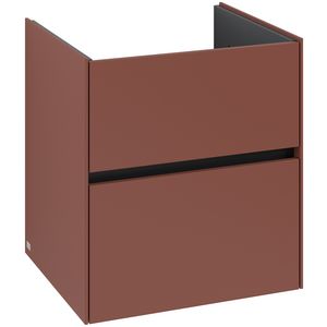 Wastafelonderkast Collaro 561x610x480mm Wine Red C142B0AH