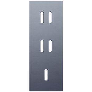 Afdekplaat 3-voud vertic. 71mm centerafst 226-56954