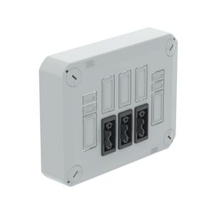 Stekerbare deksel voor kabeldozen 150x116x60 Poly lich