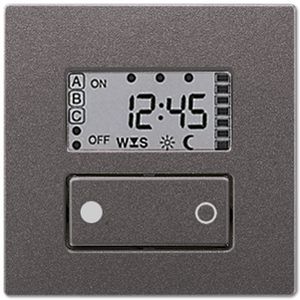 Schakelklok display LS-antraciet universeel VVE=10