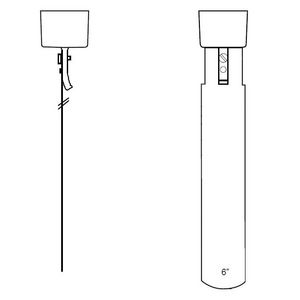 Vaan 6" RVS AISI 301