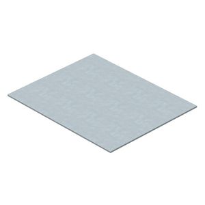 Blinddeksel voor GES6 in montagedeksel 258x205x3