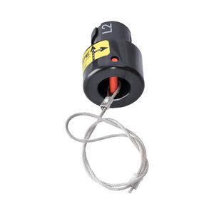 Water-/stofdichte kap Line Source L2 zwart IP67 Powersafe