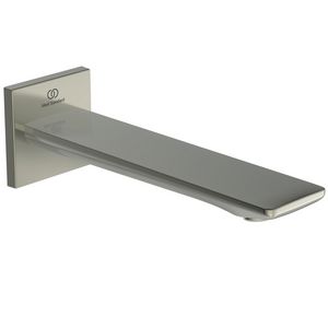 CONCA WALL SPOUT 160MM silver storm (rvs look)