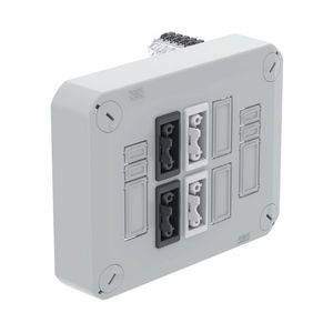 Stekerbare deksel voor kabeldozen 150x116x60 Poly lich