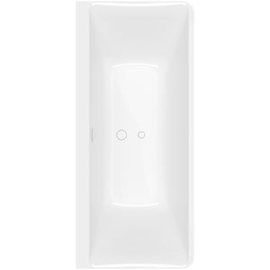 Back-to-wall bad 800x1800mm White Alpine Subway 3.0 UBQ180SBW9CS00TV01