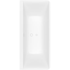 Back-to-wall bad 800x1800mm Stone White Subway 3.0 UBQ180SBW9CS00TVRW