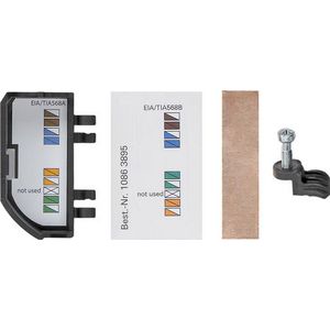RO-set POE (KL/schroef/KD) Gira G1 Accessoires