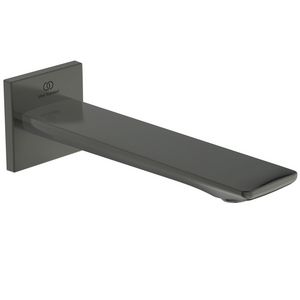 CONCA WALL SPOUT 160MM magnetic grey (grijs)