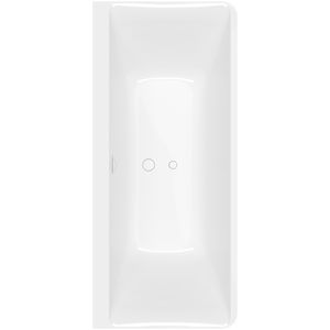 Back-to-wall bad 800x1800mm White Alpine Subway 3.0 UBQ180SBW9CSBCTV01