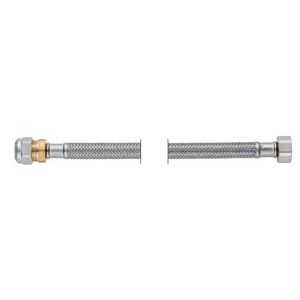 Flexibele slang 3/8" 10mm DN8 knelk. 1-delige x BIN L=350MM