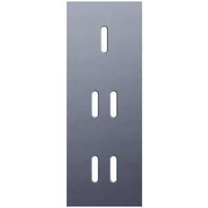 Afdekplaat 3-voud vertic. 71mm centerafst 226-56953