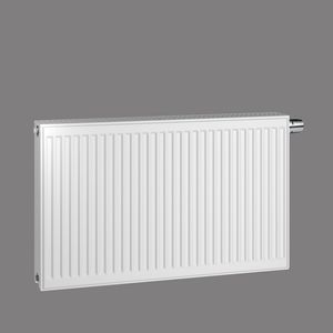 LTV-paneelradiator ELIA 4K profiel voorplaat type 33 400x2000mm wit RAL9016 incl. radiatorventilatoren + L-consoleset