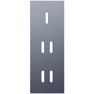 Afdekplaat 3-voud vertic. 71mm centerafst 226-56953