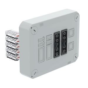 Stekerbare deksel voor kabeldozen 150x116x60 Poly lich