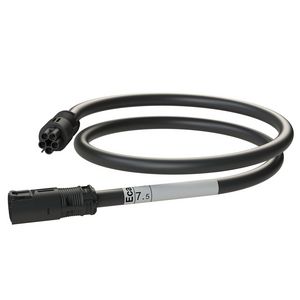 Koppelsnoer AW 7,5m 3G2,5 zwart Eca VVE=10
