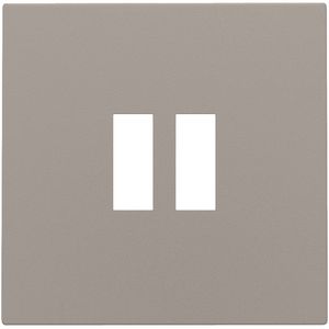 Afwerkingsset dubbele USB-A-lader bronze