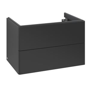 Wastafelonderkast Antao 788x504x496mm Black Matt Lacquer L04000PD