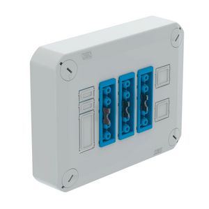 Stekerbare deksel voor kabeldozen 150x116x60 Poly lich