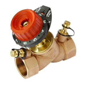 Inregelafsluiter dynamisch 751 + 2 meetnippels 1/2