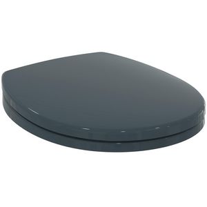 Contour 21 closetzitting met deksel donker grijs