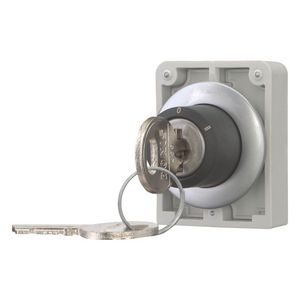 Sleutelschakelaar 30mm vlak RS 3 standen vast