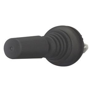 Joystick 2 standen horizontaal terugverend zwarte ring