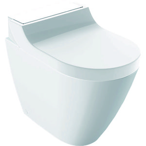 AquaClean Tuma Comfort staande douche-wc geborsteld rvs