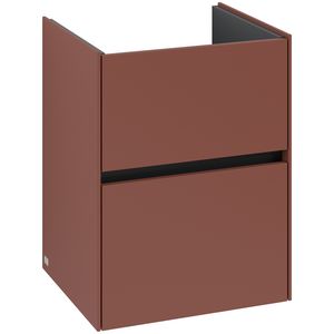 Wastafelonderkast Collaro 472x610x404mm Wine Red C141B0AH