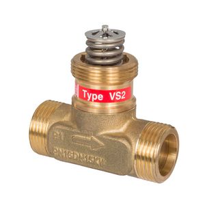 Regelafsluiter VS2 PN16 15/0,25 2-weg met zitting uitw.dr.