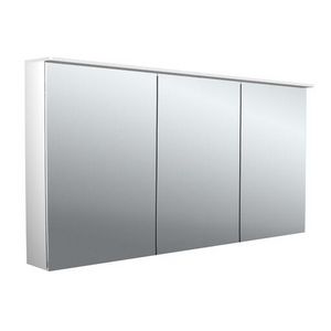 Led-spiegelkast Pure-2 Design 1400mm aluminium opbouw 3 deuren H=711mm