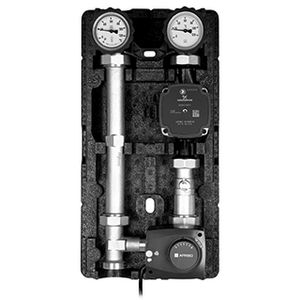 Pompset met mengregeling