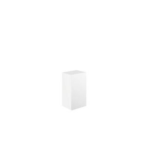 Halfhoge kast evo met glazendeur 750mm wit/optiwhite