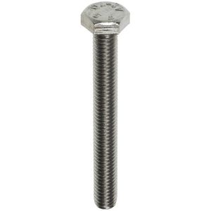 Tapbout DIN933 M33x220mm staal 8.8 verzinkt VVE=10