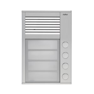 Opbouwbuitenpost 16mm met 4 bellen