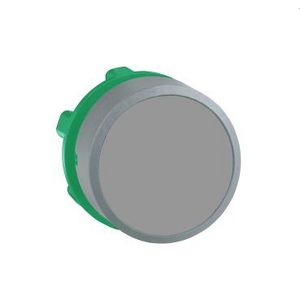 grey flush pushbutton head colour plated grey