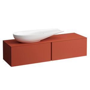Onderbouwkast 1600X500 2x la cutout L Terracotta H4303420972691