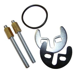 Kraanbevestigingsset A plaatje 2 bouten O-ring VVE=10