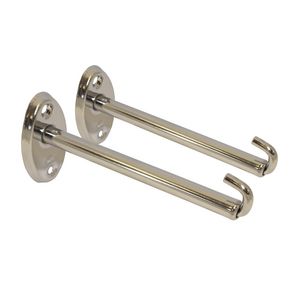 Glasplaatconsoles paar uittrekbaar ms verchroomd VVE=10