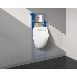 Urinoirelement XS mechanisch BK voor bediening met paneel XS met spoelonderbreking