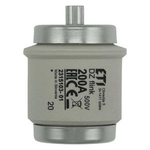Zekering laagspanning 200A AC 500V D5 56x46mm gR IEC VVE=10