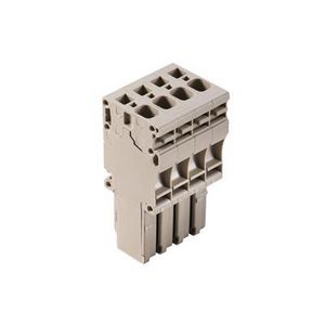 Plug (terminal) d.beige 4mm² 32A 80 1855010000 VVE=25