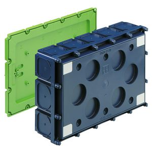 Inbouwbehuizing andere IP30 geschikt voor betonbouw