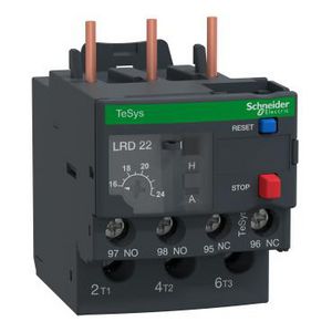 Thermal overload relays 17...24 A class 20 TeSys LRD