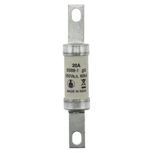 Zekering laagspanning 20A AC 550V 21x114mm gL/gG BS VVE=20