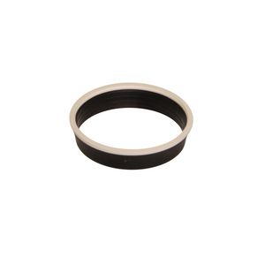 Conische ring 1.1/2" Zwart-wit m. harde bovenkant VVE=50