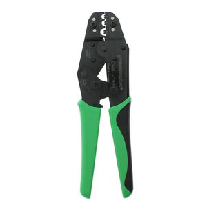 Sperkrimptang ongeisol. kabelsch. 4-10mm² dubbele doornpers