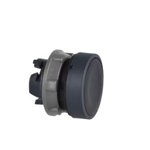 black flush pushbutton head push push colour plated grey