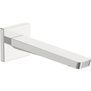 HANSASTELA baduitloop 1/2" sprong 187mm vierkante rozet